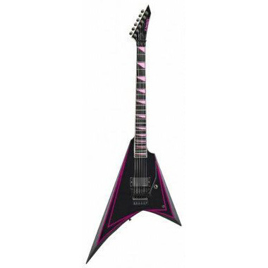 Электрогитара ESP Edwards E-AL-166 Pink Saw Tooth Black/Pink