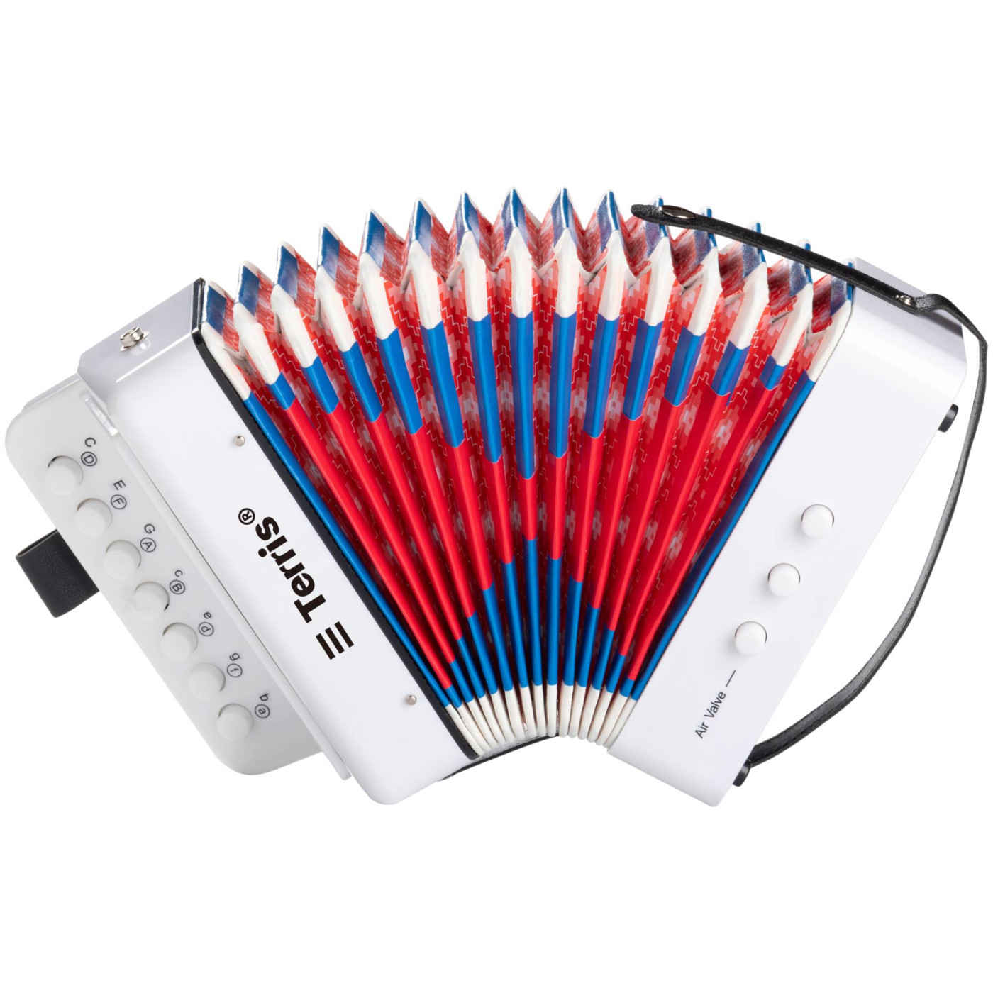 Гармошка детская TERRIS TB-7/2 WH-1