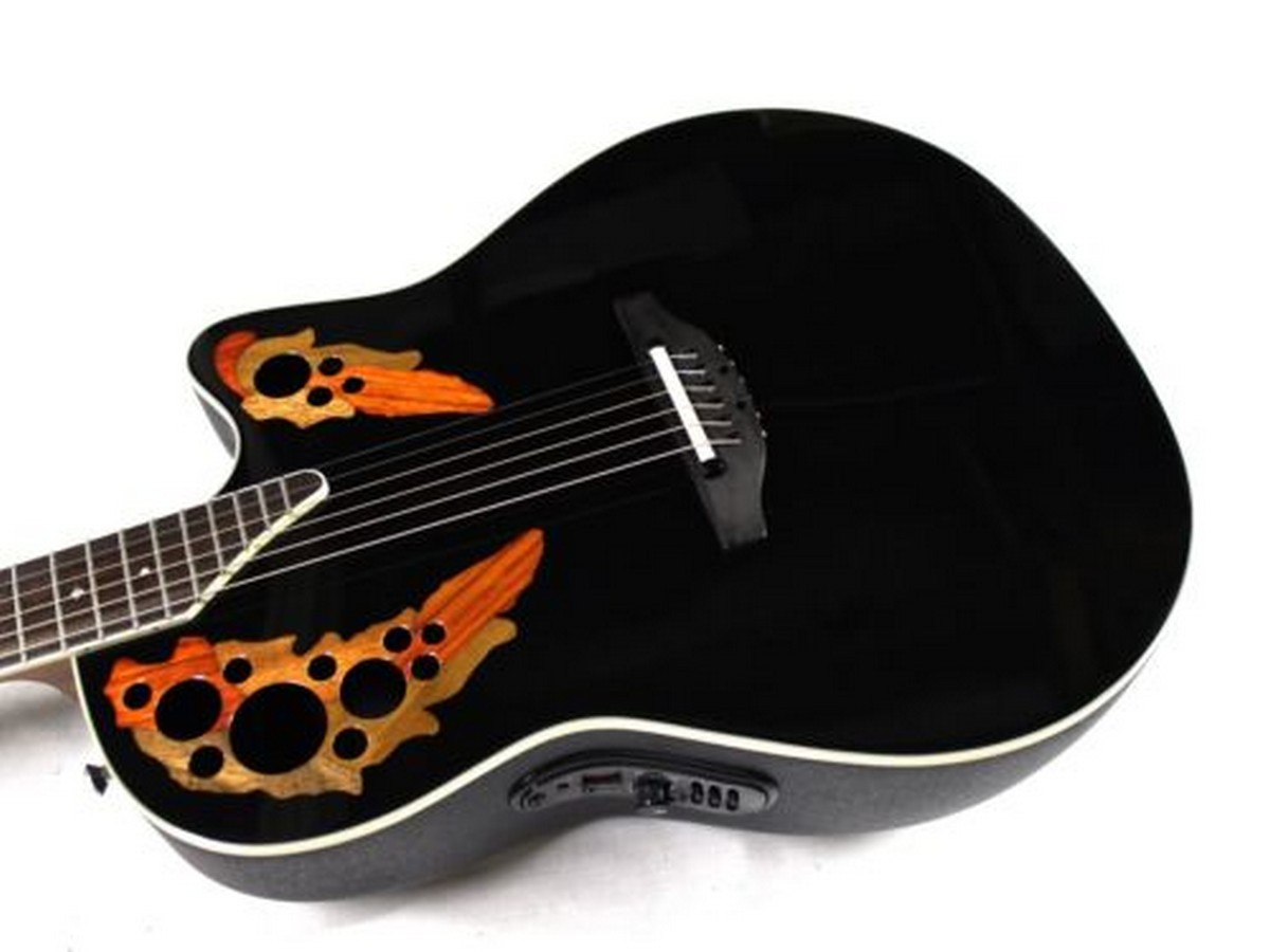Электроакустическая гитара OVATION 2778AX-5 Standard Elite Deep Contour Cutaway Black