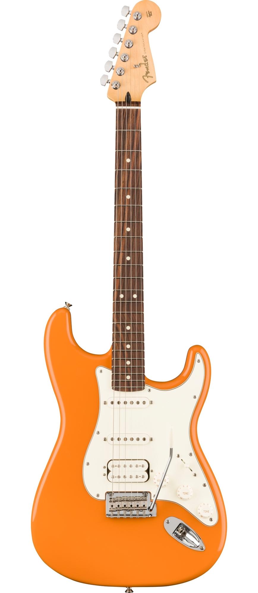 Электрогитара FENDER PLAYER STRATOCASTER HSS PAU FERRO FINGERBOARD CAPRI ORANGE