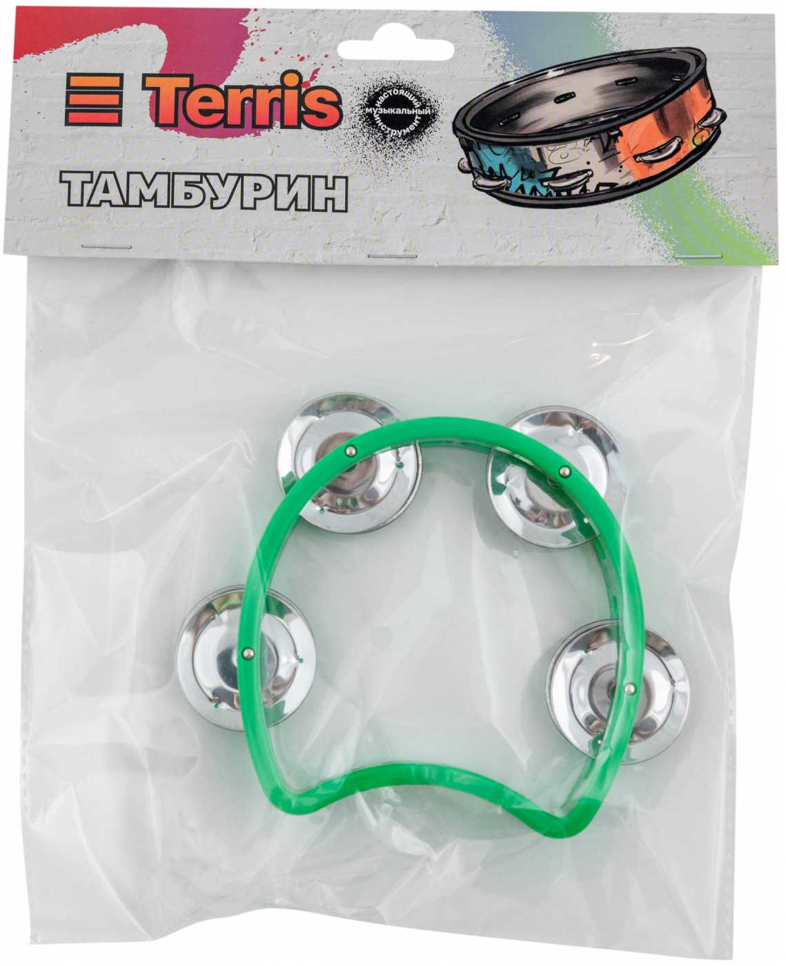 Тамбурин TERRIS XHST-P10 GR