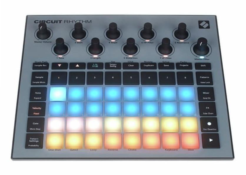 Сэмплер-грувбокс Novation Circuit Rhythm