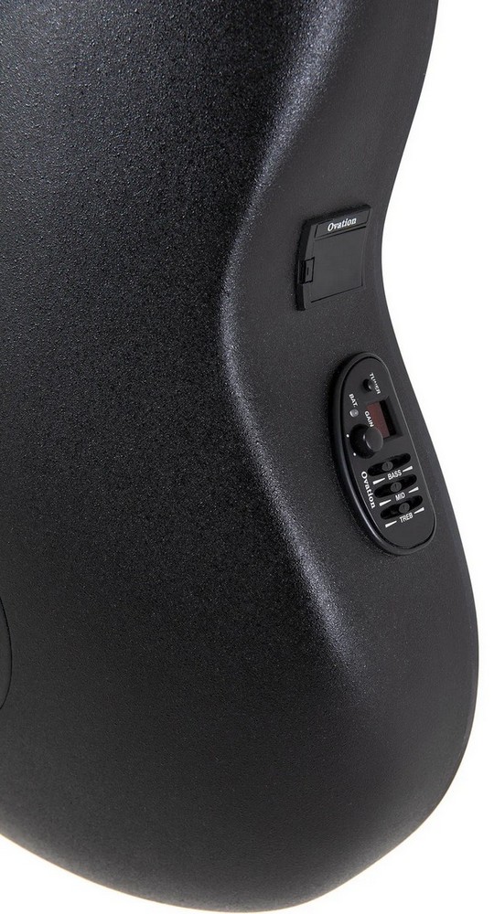 Электроакустическая гитара OVATION CE44P-8TQ Celebrity Elite Plus Mid Cutaway Trans Blue Quilt Maple