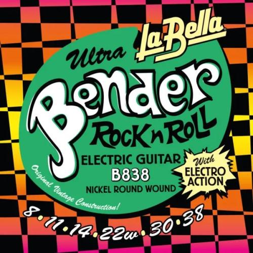 Струны для электрогитары La Bella B838 The Bender Ultra