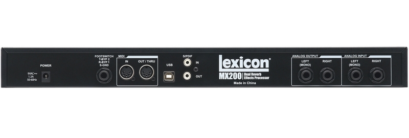 Стерео ревербератор/процессор эффектов Lexicon MX200