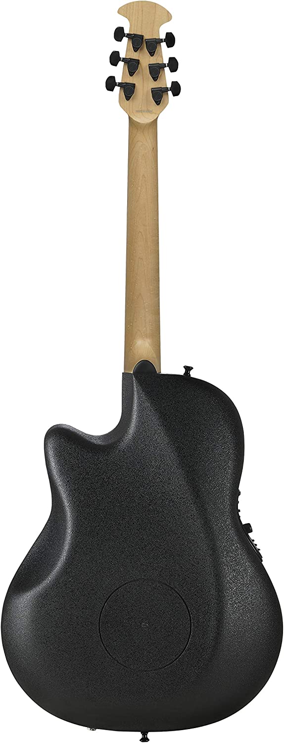 Электроакустическая гитара OVATION 2078TX-5-G Elite TX Deep Contour Cutaway Black Textured