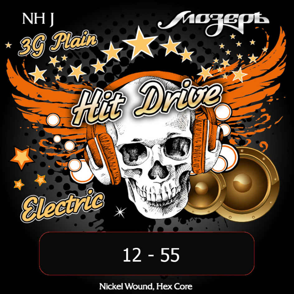 Струны для электрогитары Мозеръ NH-J Hit Drive Jazz