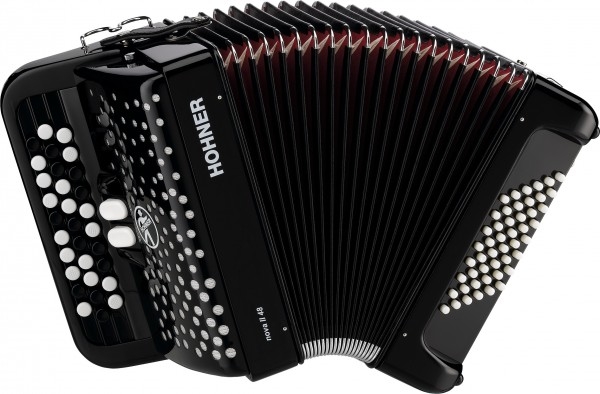 Баян Hohner Nova II 48 1/2 (чёрный)