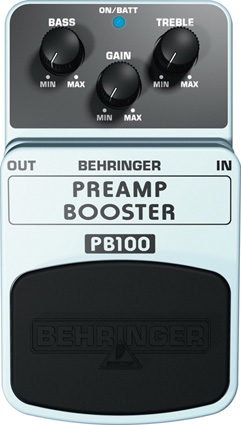 Педаль эффектов предусилитель/бустер BEHRINGER PB100