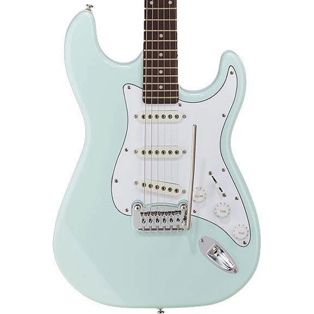 Электрогитара G&L Tribute S-500 Sonic Blue Jatoba