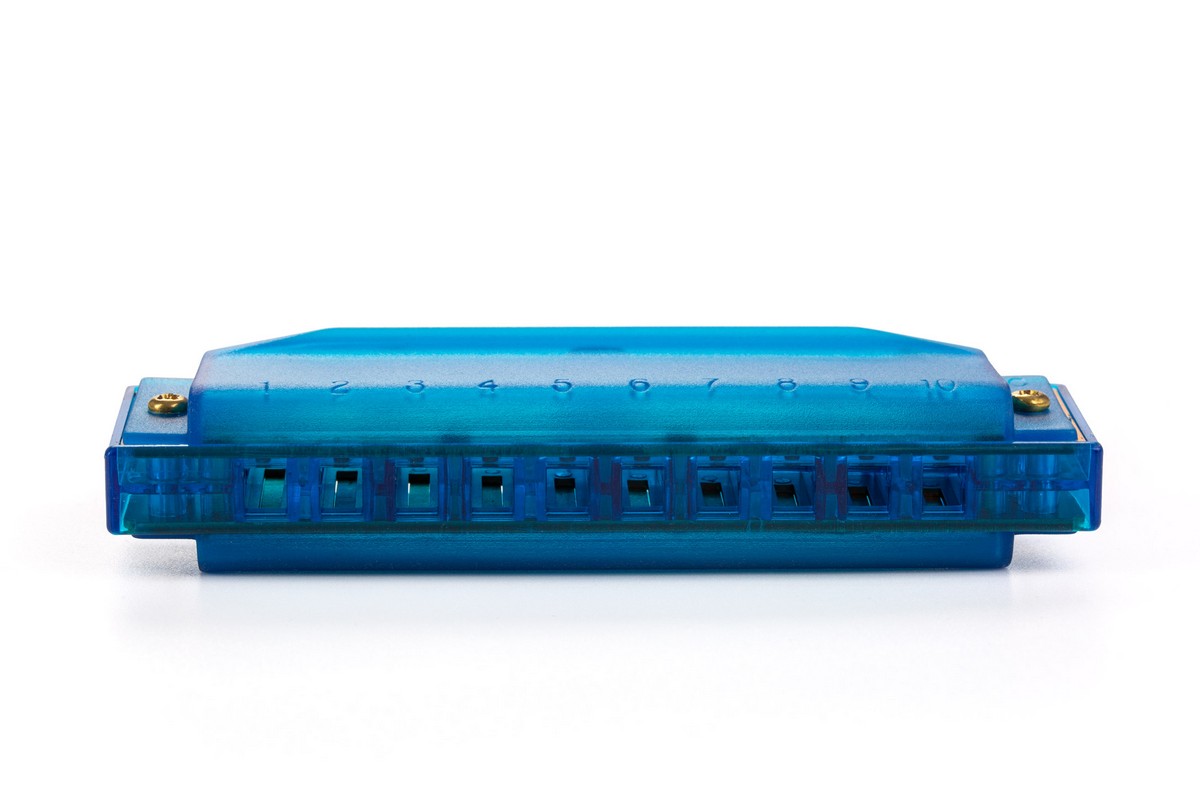Губная гармошка HOHNER M1110B Translucent Blue