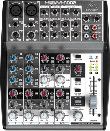 Микшер Behringer 1002