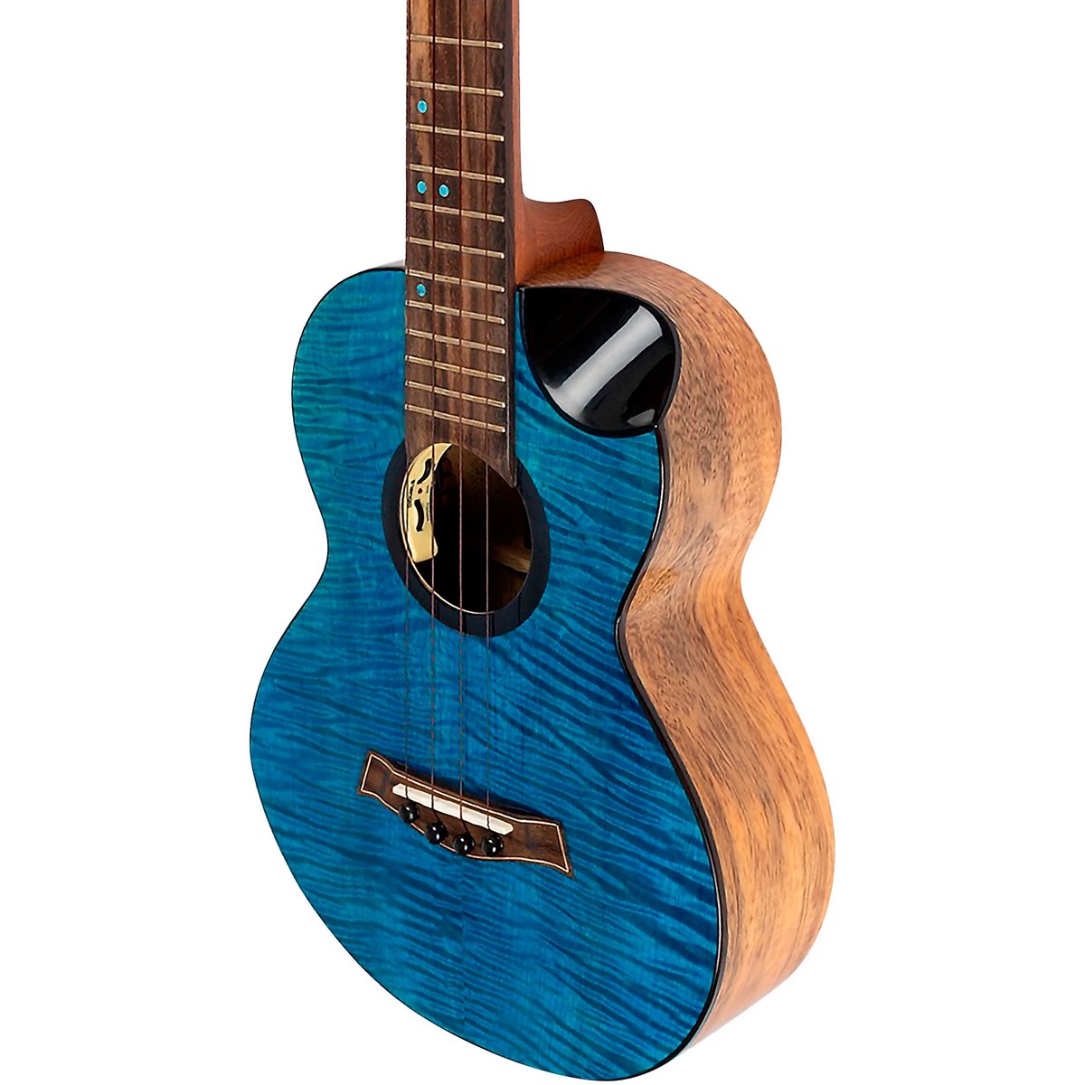 Электро-укулеле FLIGHT COMET TENOR EQ-A Blue