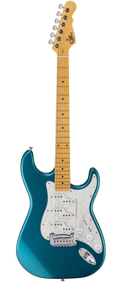 Электрогитара G&L Tribute Comanche Emerald Blue MP