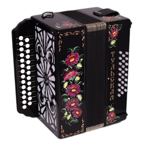 Гармонь ТУЛЬСКАЯ 301М (Г-21 Черная)