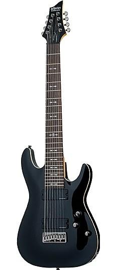 Электрогитара Schecter OMEN-8 ACTIVE BLK