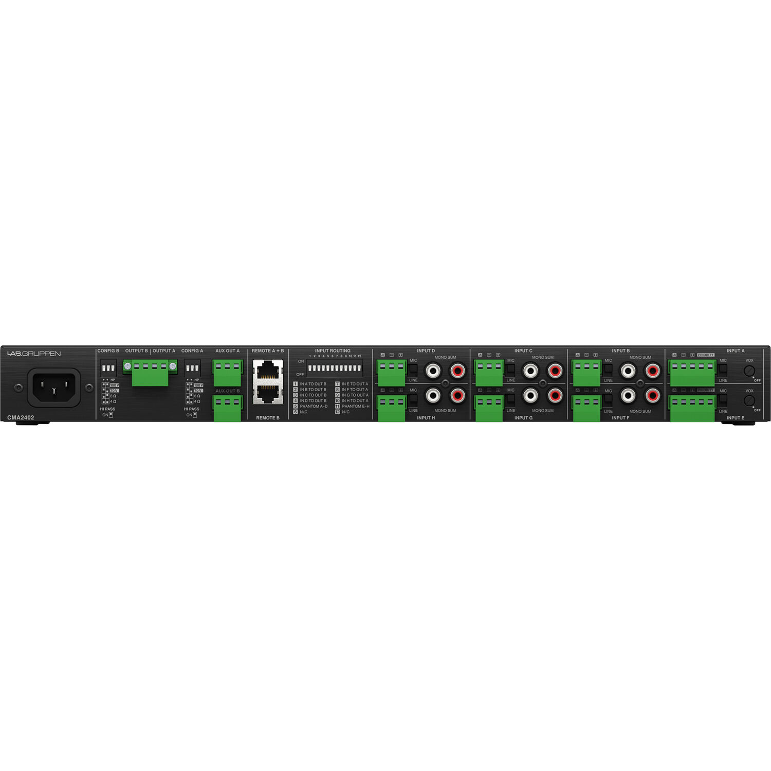 Микшер-усилитель трансляционный LAB.GRUPPEN CMA2402