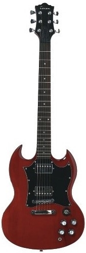 Электрогитара TENSON Nashville SD Set Neck Transparent red 