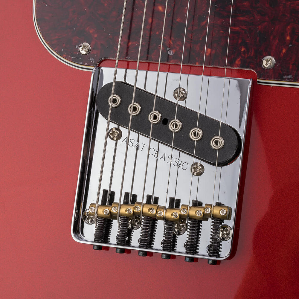Электрогитара G&L Tribute ASAT Classic Bluesboy Candy Apple Red RW