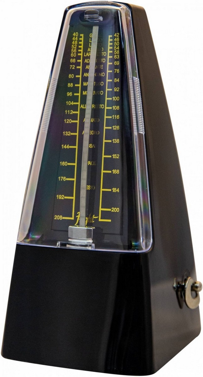 Метроном механический FLIGHT FMM-10 BLACK