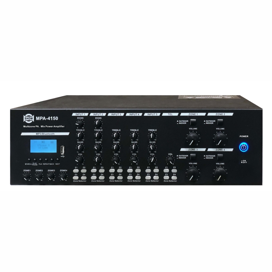 Микшер-усилитель трансляционный Show MPA-4150