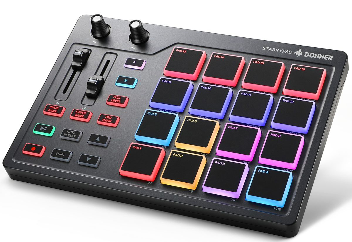 MIDI-контроллер Donner DPD-16