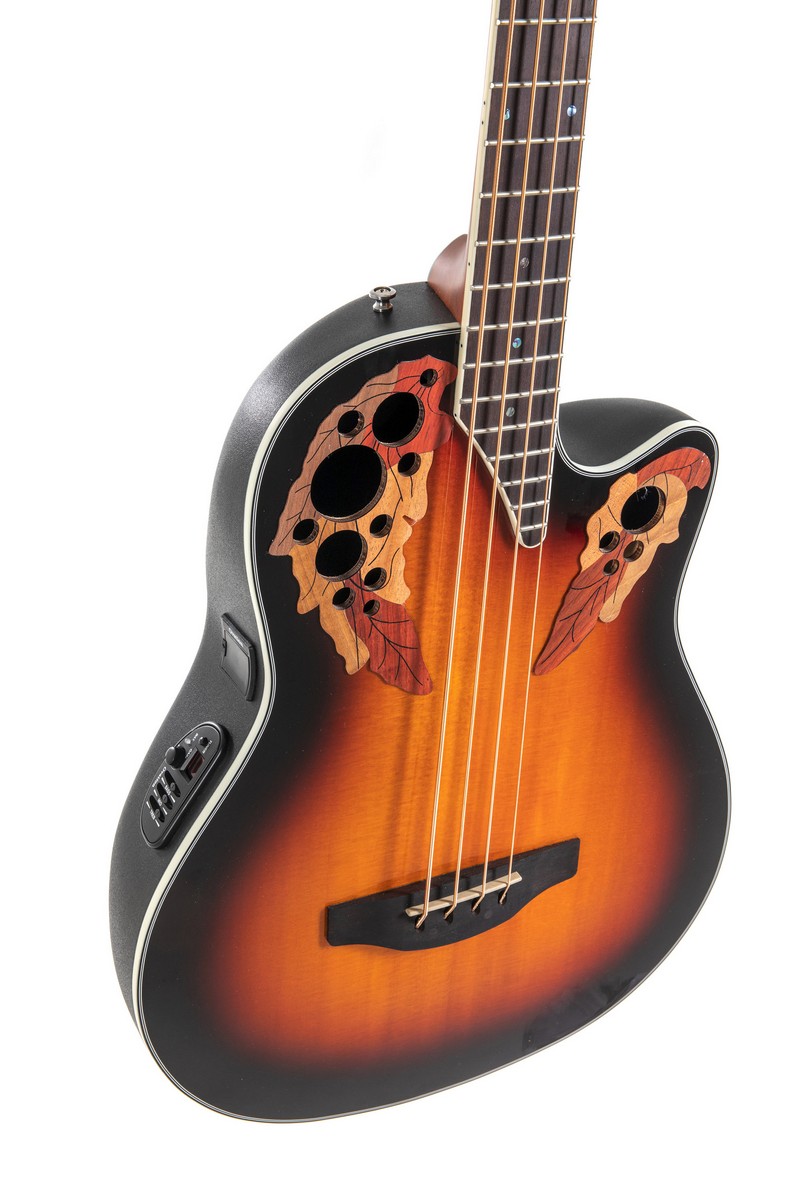 Акустическая бас-гитара OVATION CEB44-1N Bass Celebrity New England Burst