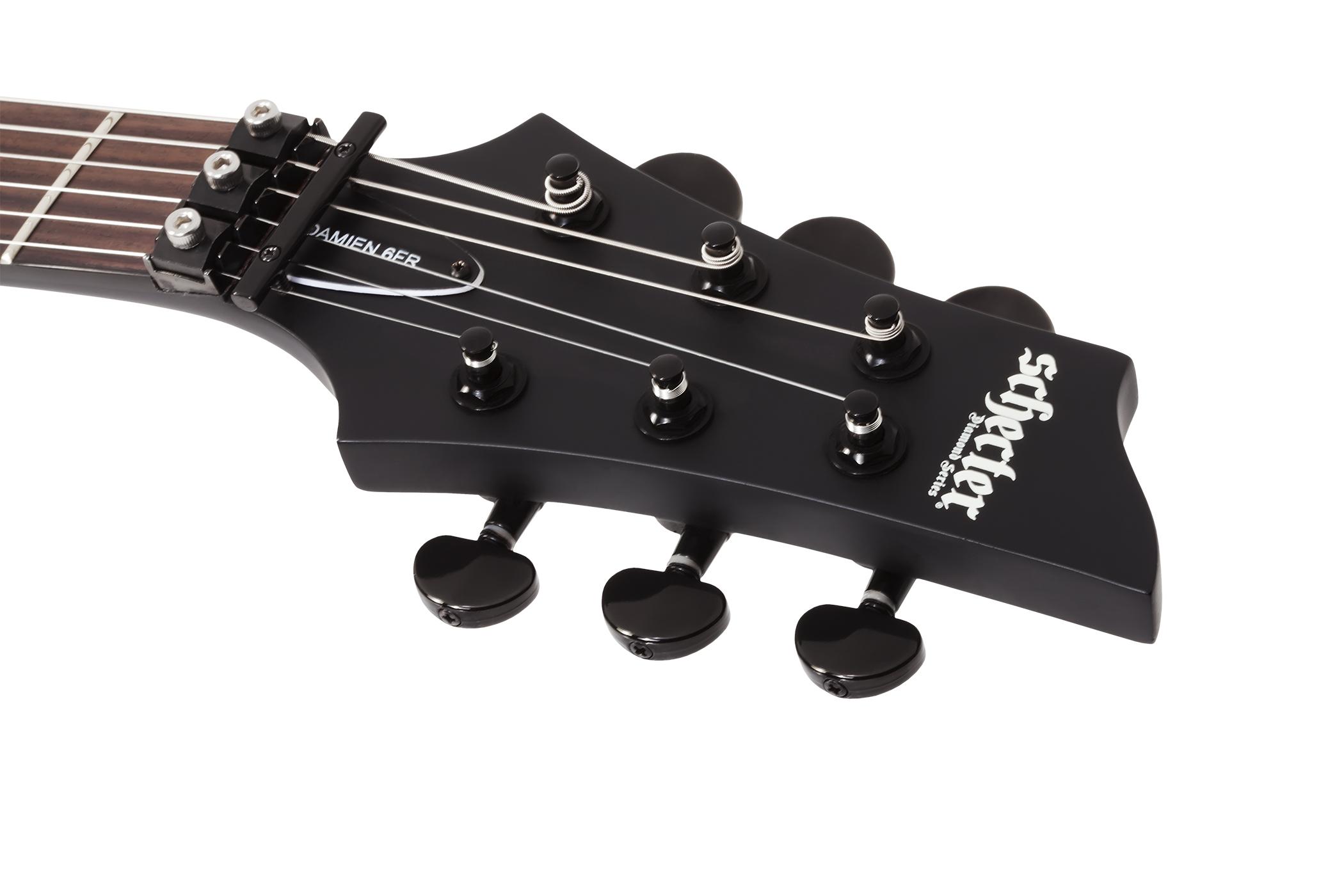 Электрогитара Schecter DAMIEN-6 FR SBK