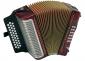 Баян HOHNER Corona III BbEbAb, red (A5763)