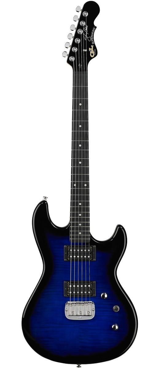 Электрогитара G&L Tribute Superhawk Deluxe Blueburst FMT