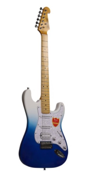 Электрогитара BULLFIGHTER D-130 New Style With bag, White Blue