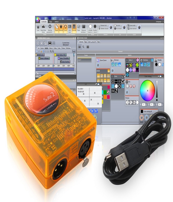 USB/DMX-интерфейс SUNLITE SUITE2-BC