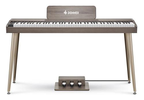 Цифровое пианино Donner DDP-60 Grey-Brown