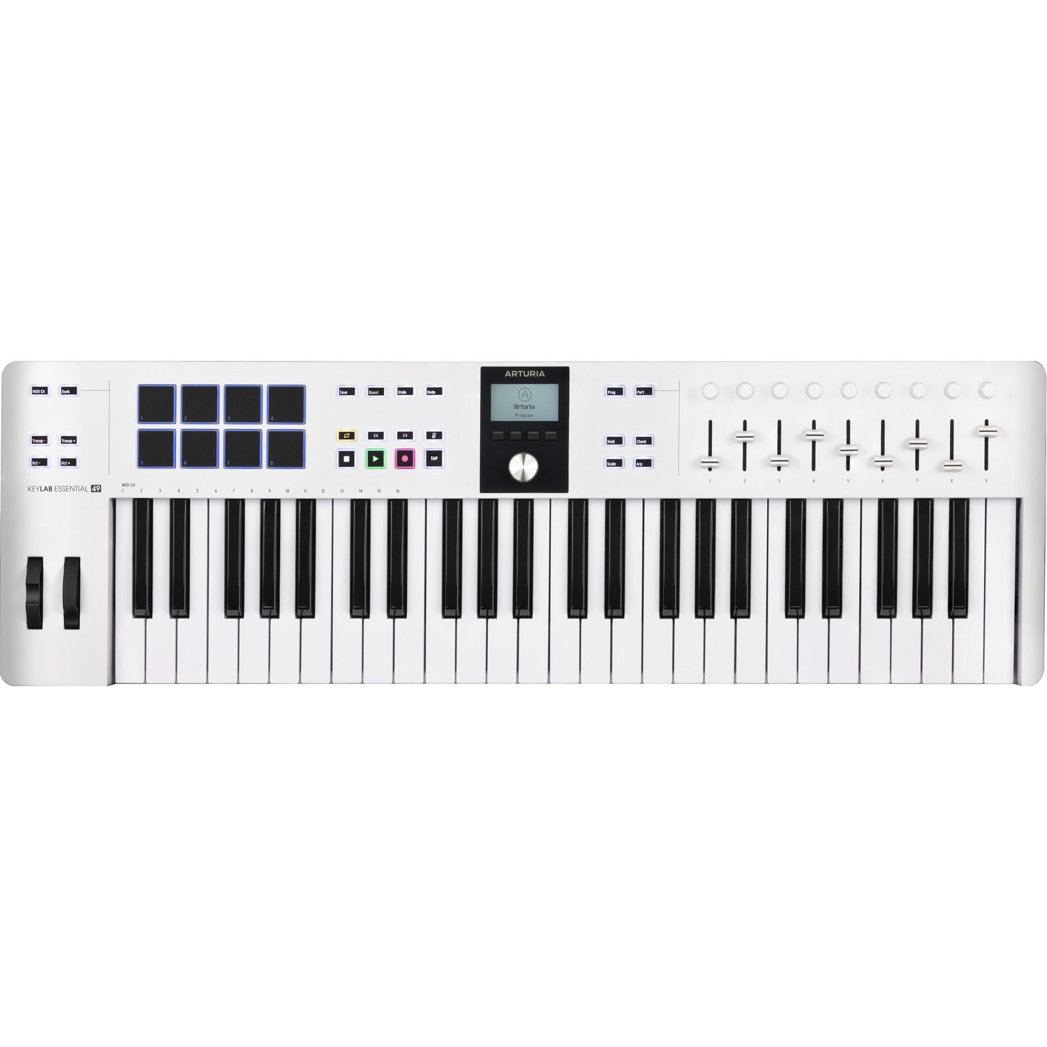 MIDI клавиатура Arturia KeyLab Essential 49 mk3 White