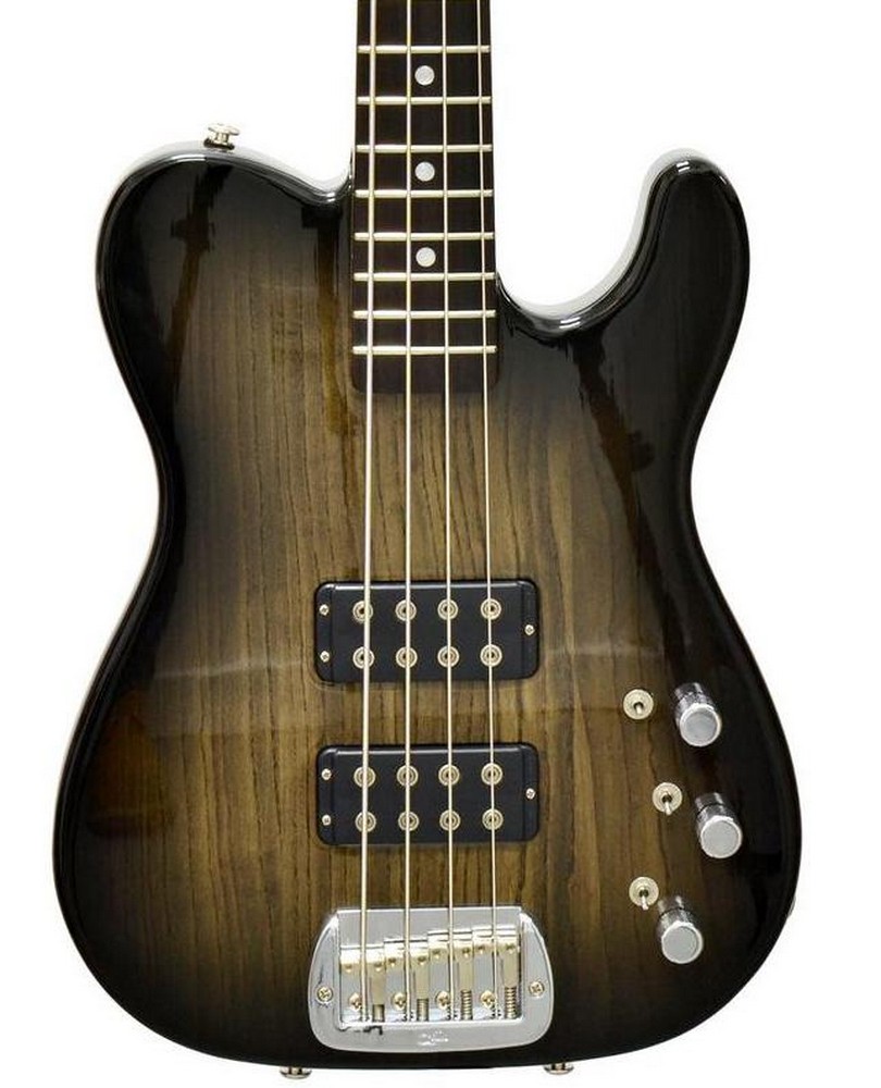 Бас-гитара G&L ASAT Bass Blackburst Frost RW