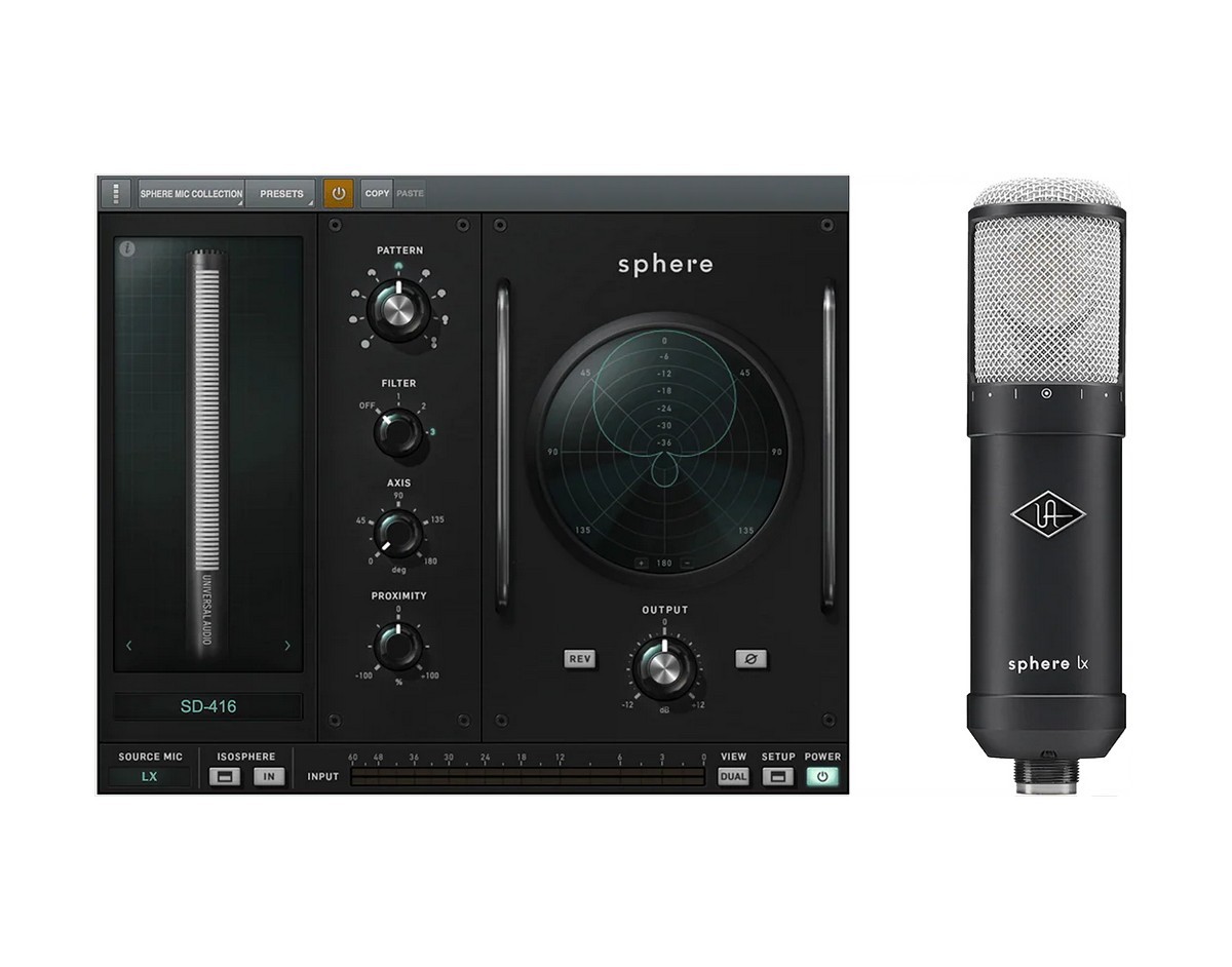 Конденсаторный микрофон Universal Audio Sphere LX Modeling Microphone