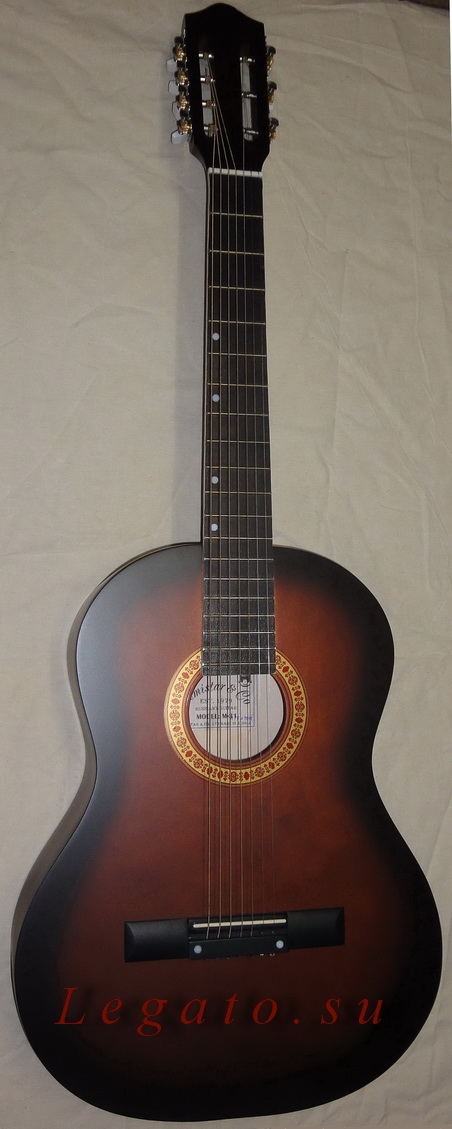 Семиструнная гитара Амистар М-31 тёмный санбёрст