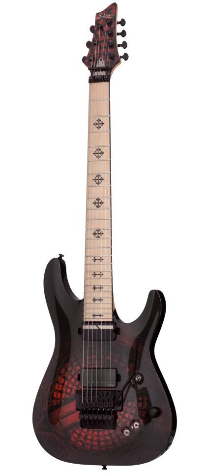 Электрогитара Schecter JEFF LOOMIS JL-7 FR S BLK-S.E (USA)