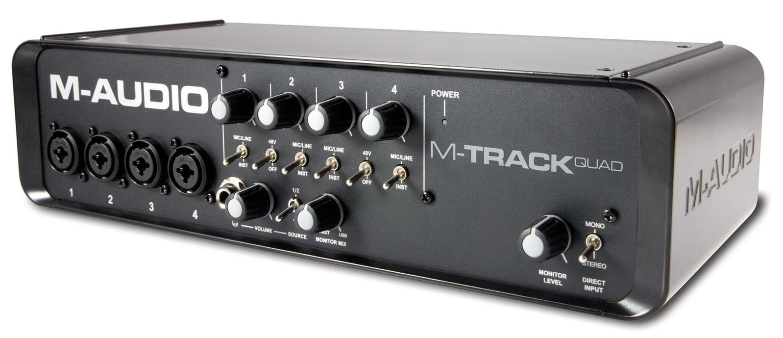 Звуковая карта M-Audio MTrack Quad