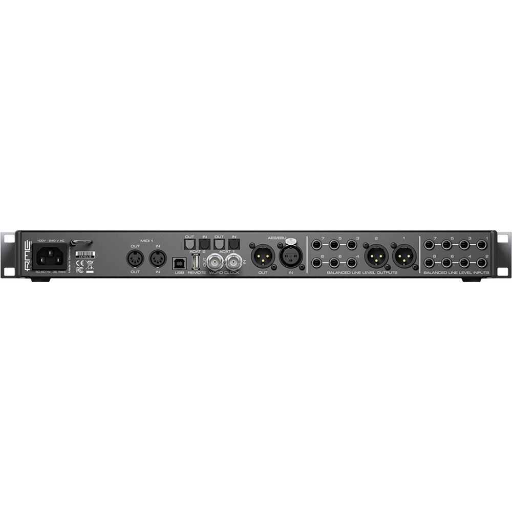 Аудиоинтерфейс RME Fireface UFX II