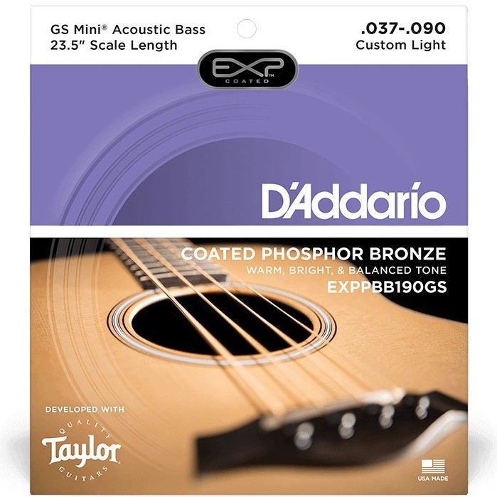 Струны для бас-гитары D'ADDARIO EXPPBB190GS