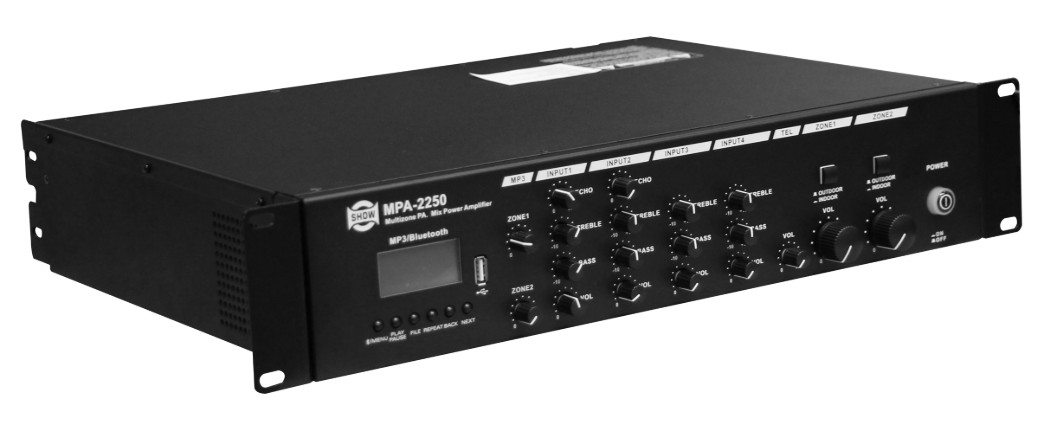 Микшер-усилитель трансляционный Show MPA-2250