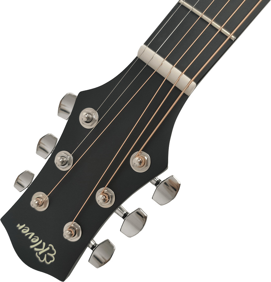 Трансакустическая гитара Klever KD-710S BK+EQ
