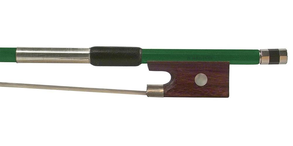 Смычок для скрипки ANTON BRETON AB-110GN Brazilwood Student Violin Bow 1/4 Green