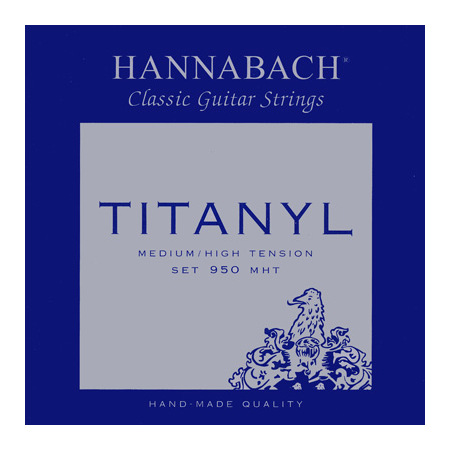 Струны для классической гитары Hannabach 950MHT TYTANIL