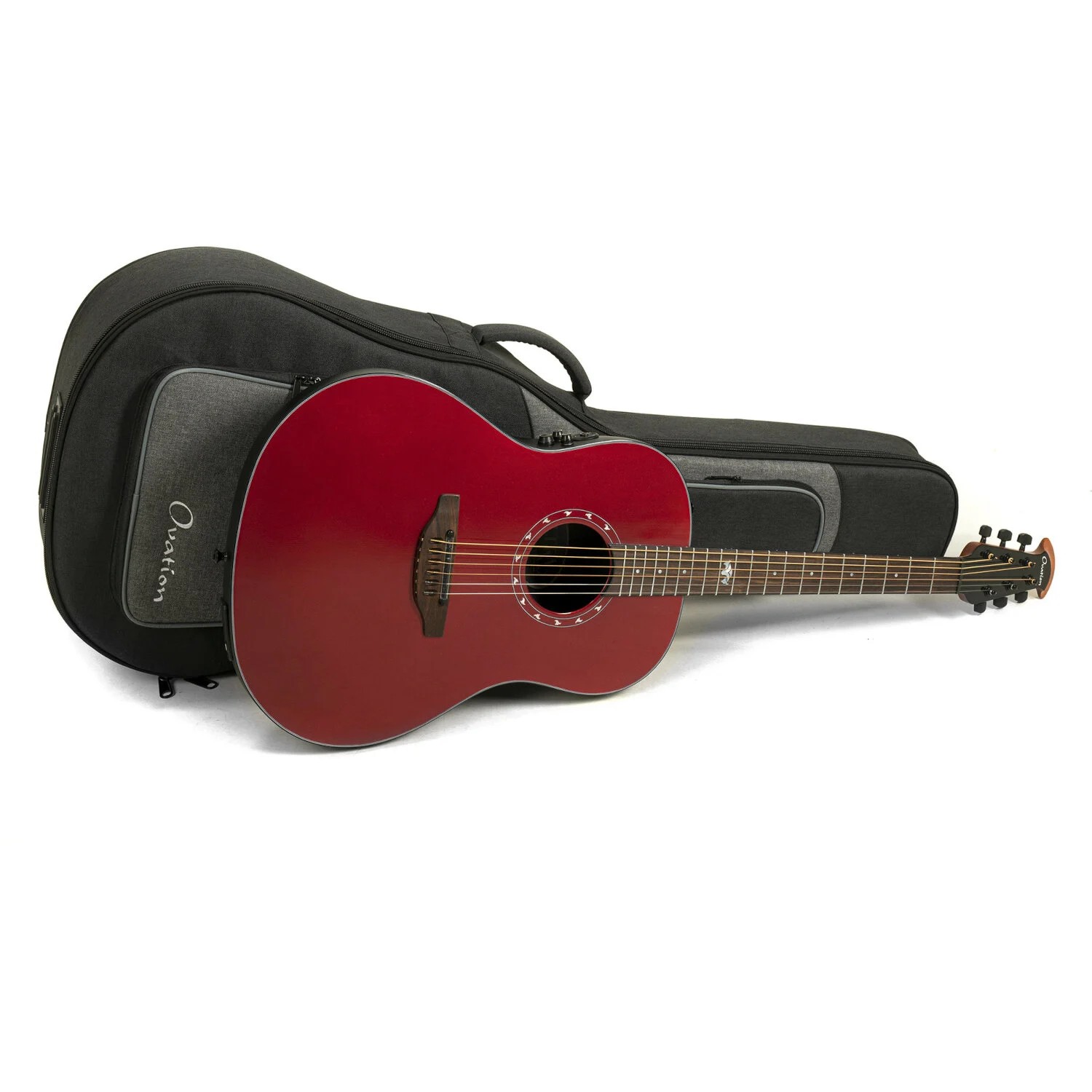 Электроакустическая гитара OVATION 1516VRM-GPro Series Ultra Mid Depth Vampira Red