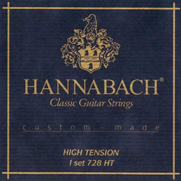 Струны для классической гитары Hannabach 728HT Custom Made Blue