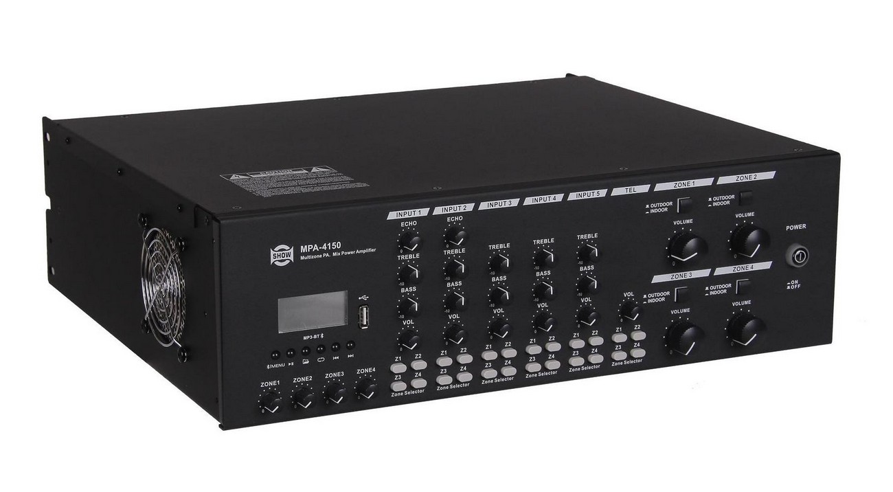 Микшер-усилитель трансляционный Show MPA-4150