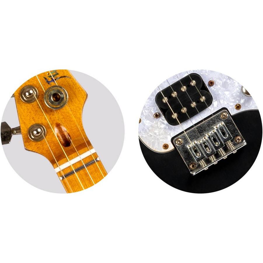 Электро-укулеле FLIGHT Pathfinder Tenor BK Relic