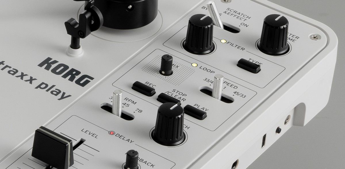Проигрыватель виниловых дисков Korg Handytraxx Play